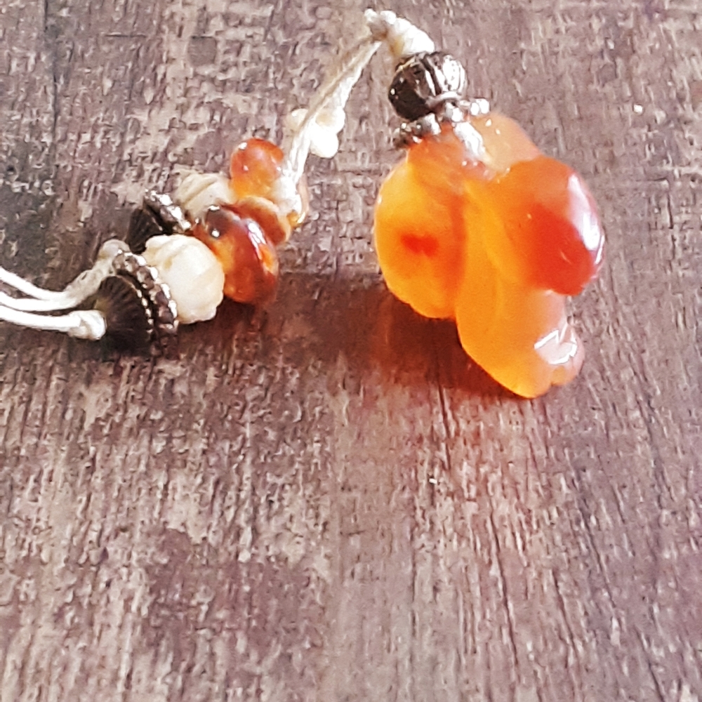 Baltic Amber Carved Rabbit Talisman